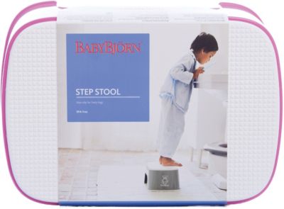 Стульчик-подставка BabyBjorn, розовый