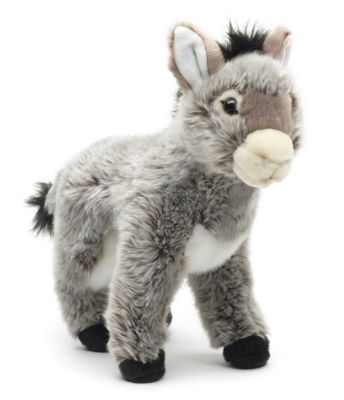 Uni-Toys Neuware Esel weiß stehend ca 27 cm groß 