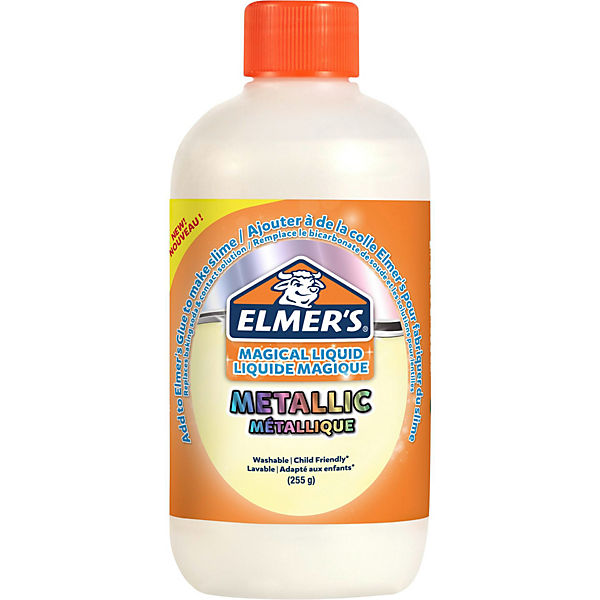 ELMER`S Metallic Magical Liquid - Magische Flüssigkeit zur Schleimherstellung, 255 g
