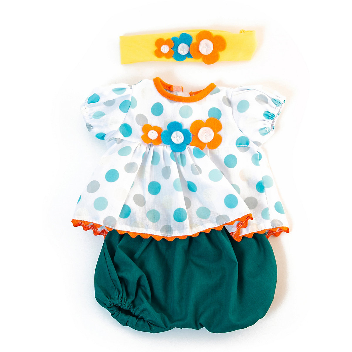 Miniland Puppenbekleidung Set Sommer Girl 3-tlg. 38 cm