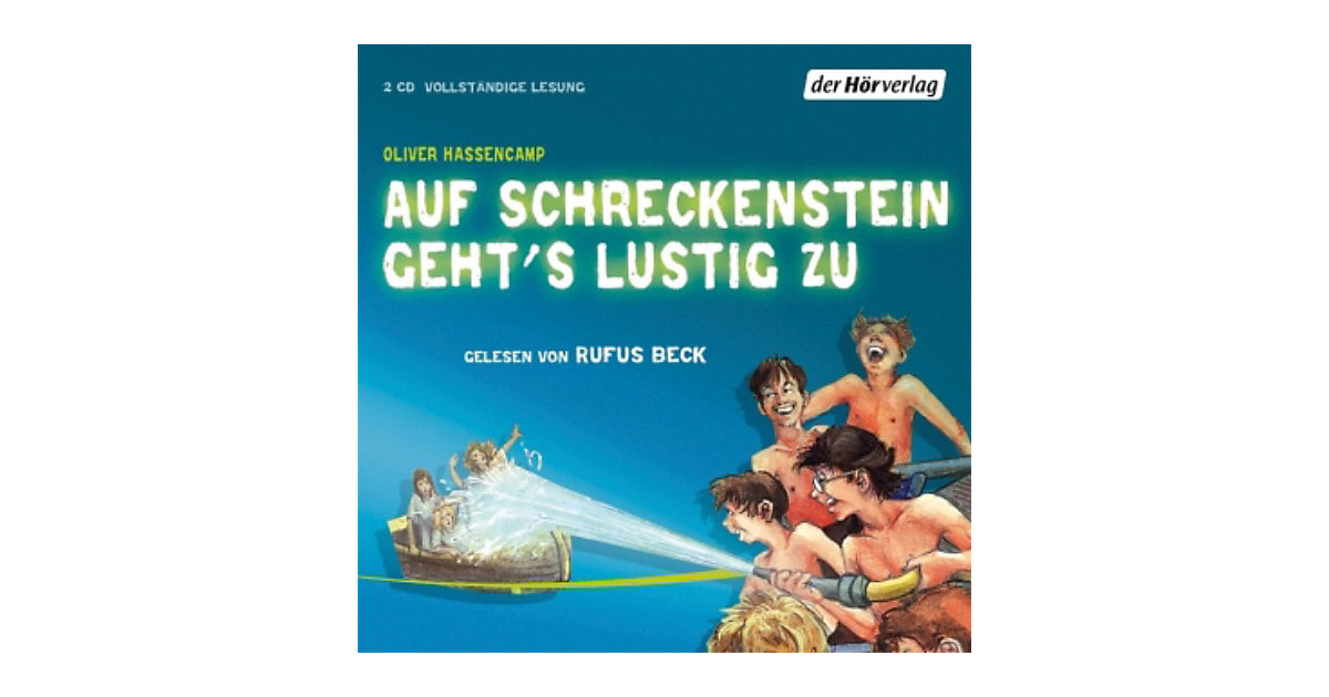 Image of Burg Schreckenstein: Auf Schreckenstein geht's lustig zu, 2 Audio-CDs Hörbuch