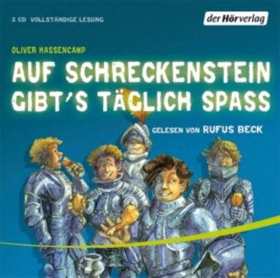 Image of Burg Schreckenstein: Auf Schreckenstein gibt's täglich Spaß, 3 Audio-CDs Hörbuch