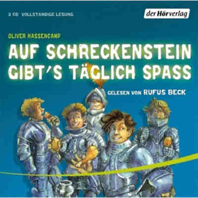 Burg Schreckenstein: Auf Schreckenstein gibt's täglich Spaß, 3 Audio-CDs