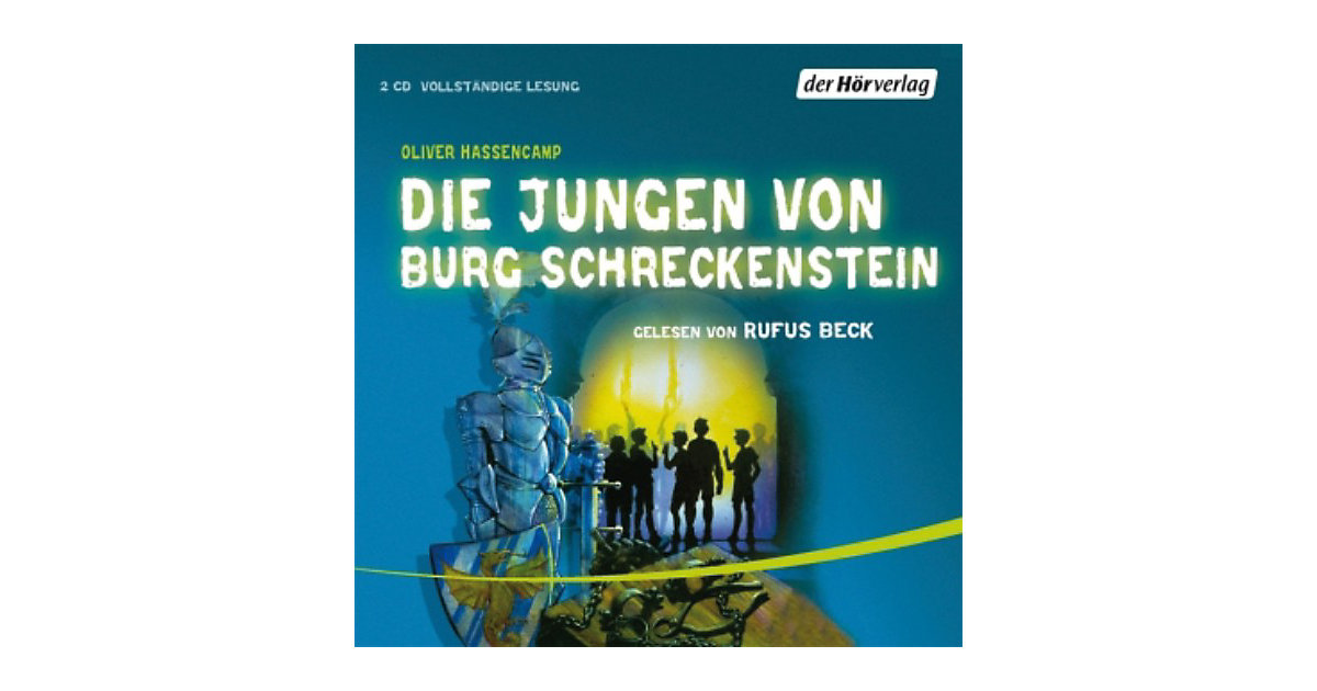 Image of Die Jungen von Burg Schreckenstein, 2 Audio-CDs Hörbuch