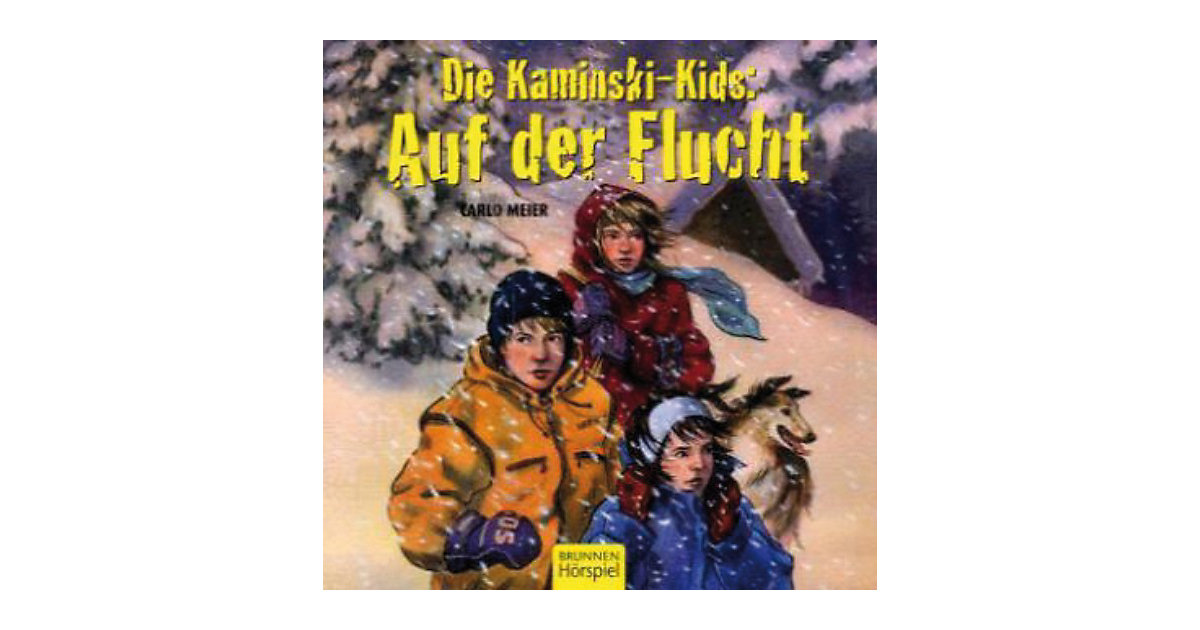 Die Kaminski-Kids: Auf der Flucht, 1 Audio-CD Hörbuch