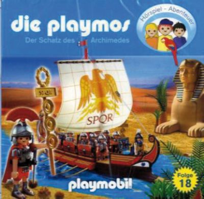Die Playmos Der Schatz des Archimedes, 1 AudioCD , Baumhaus Verlag