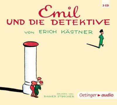 Emil und die Detektive, 3 Audio-CDs Hrbuch