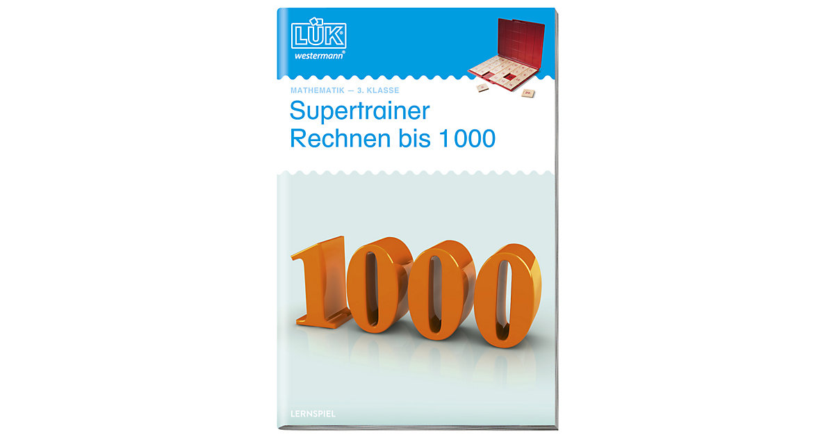Buch - LÜK: Supertrainer Rechnen bis 1000, Übungsheft