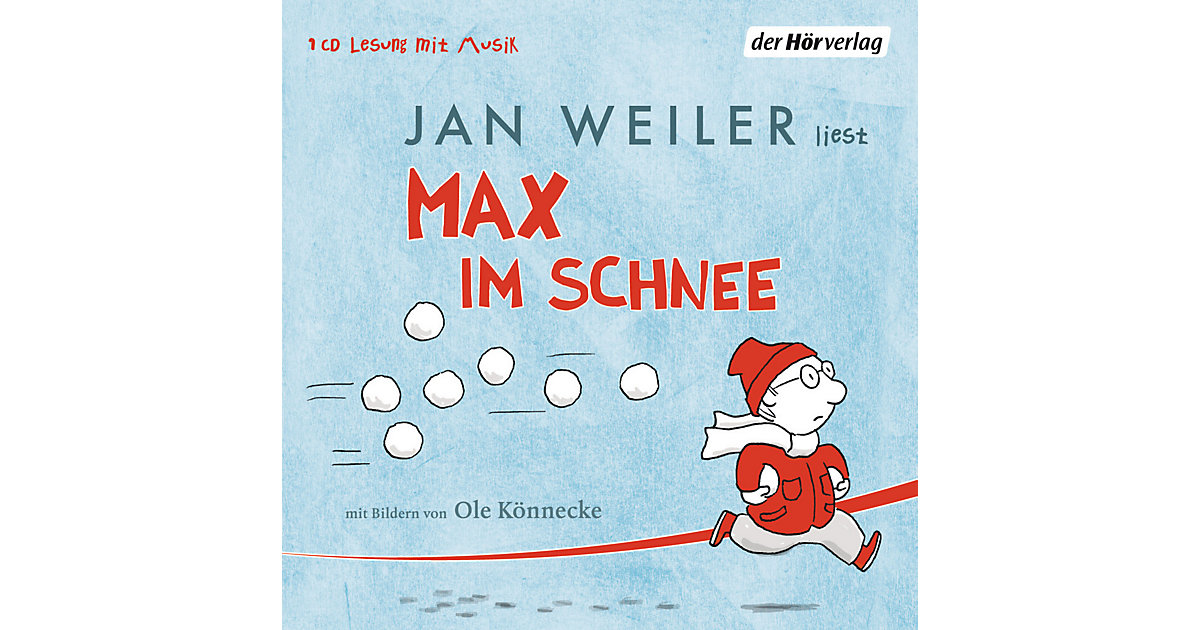 Max im Schnee, 1 Audio-CD Hörbuch