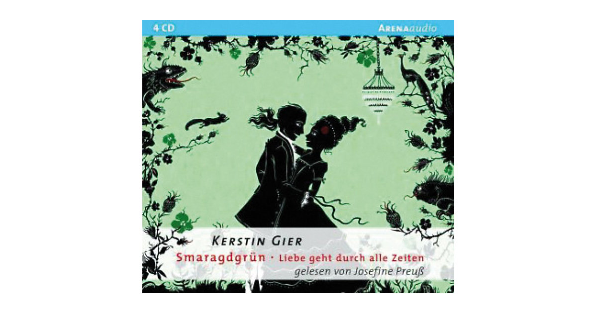 Smaragdgrün, 4 Audio-CDs Hörbuch