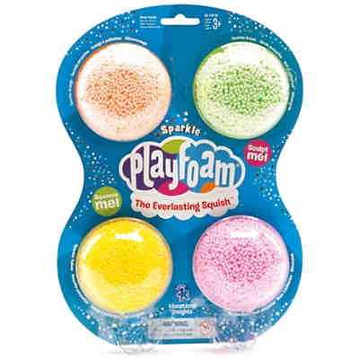 Playfoam® Schaumknete Sparkle, 4 Stück