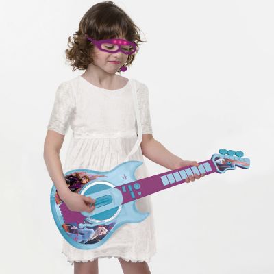Disney Frozen 2 Die Eiskönigin ELSA Anna Gitarre für Kinder 6 mit Anleitung 