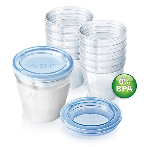Набор контейнеров VIA , 10 шт., AVENT от PHILIPS AVENT