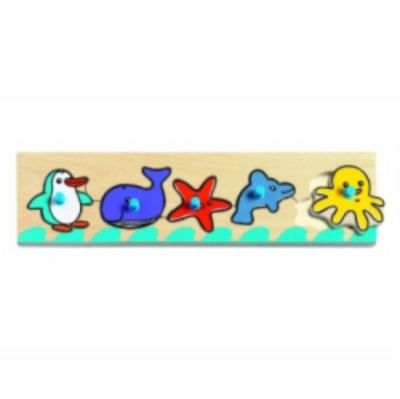 Konturenpuzzle Sea�n�Co Meerestiere, 5 Teile