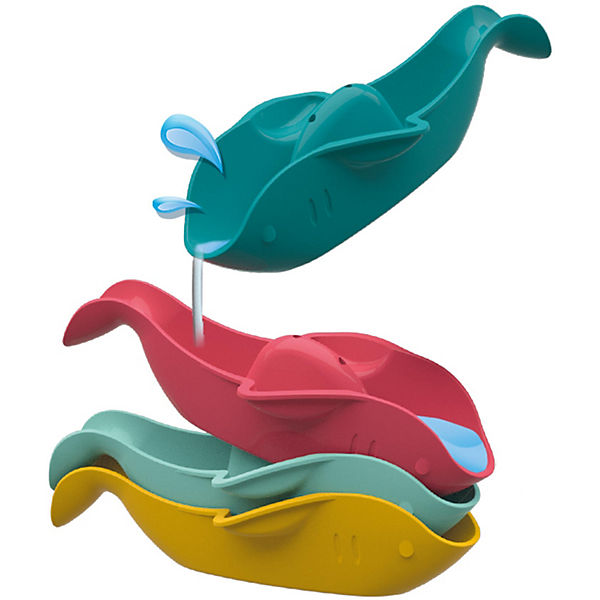 Tiny Talents - Aqua - Badespielzeug Fische in einer Reihe