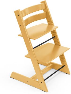 Tripp Trapp® Hochstuhl, Classic Collection, Sunflower Yellow inkl. Newborn Set™ Schale, Grey 2