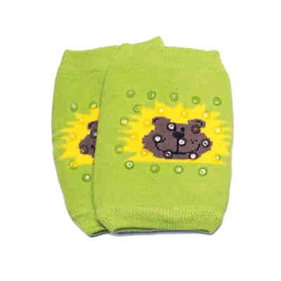 Kinder Knie ABS-Krabbelhilfe "Leo" mit Baumwolle Erstlingssöckchen für Kinder