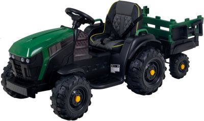 nietig Geboorteplaats Kliniek Kinder Elektroauto Kindertraktor mit Anhänger - TD925 - Staufach -  Schaufel, Actionbikes Motors, grün-kombi | myToys