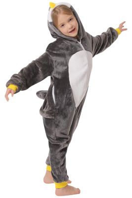 corimori Pablo der Pinguin Baby Neugeborenen Onesie Jumpsuit Strampler Anzug Kostüm Verkleidung 70-90 cm Schwarz