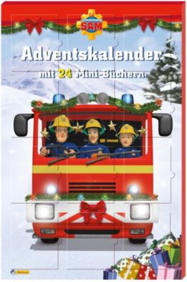 Image of Buch - Feuerwehrmann Sam: Minibuch-Adventskalender