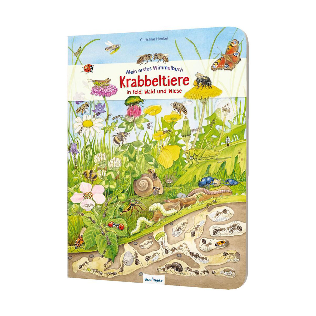 Thienemann Esslinger Verlag Mein erstes Wimmelbuch: Krabbeltiere in Feld Wald und Wiese