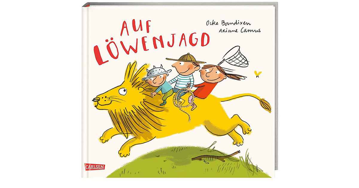 Spielzeug: Carlsen Verlag Buch - Auf Löwenjagd