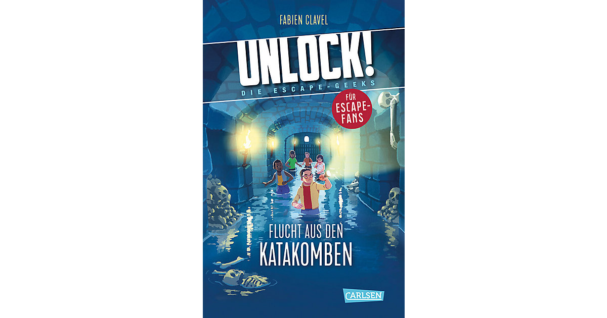 Bücher: Carlsen Verlag Buch - Unlock!: Flucht aus den Katakomben