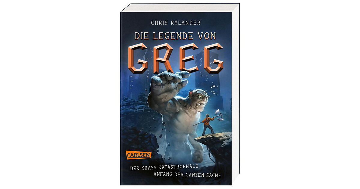 Spielzeug: Carlsen Verlag Buch - Die Legende von Greg 1: Der krass katastrophale Anfang der ganzen Sache