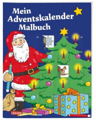 Image of Buch - Mein Adventskalender-Malbuch