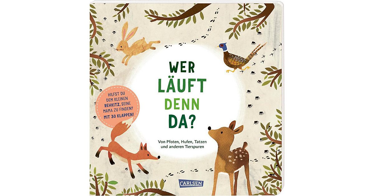 Spielzeug: Carlsen Verlag Buch - Wer läuft denn da?