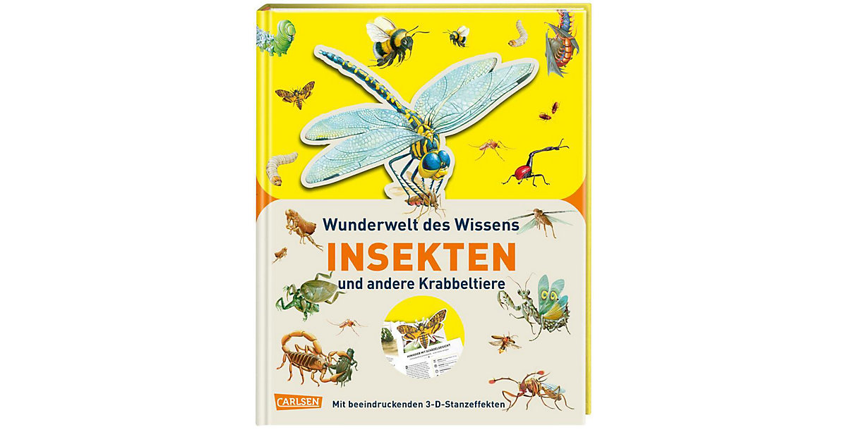 Spielzeug: Carlsen Verlag Buch - Wunderwelt des Wissens - Insekten und andere Krabbeltiere
