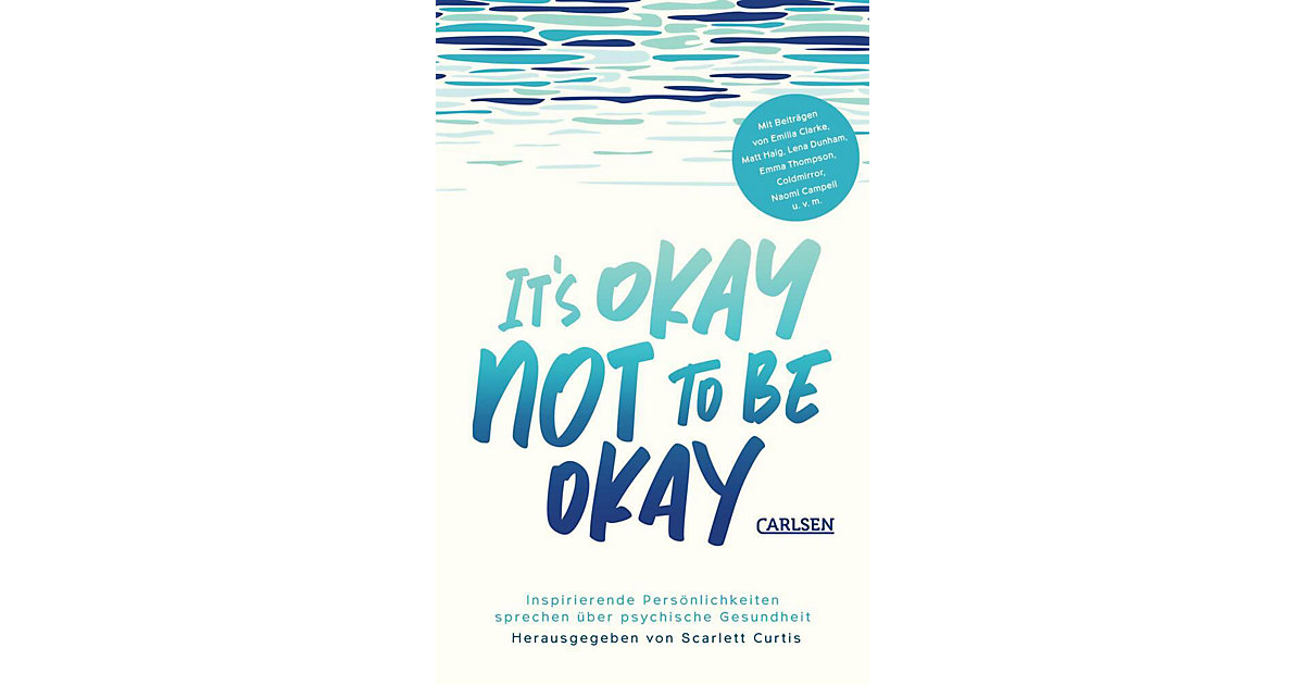 : Carlsen Verlag Buch - It's okay not to be okay
