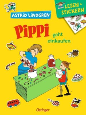 Image of Lesen + Stickern. Pippi geht einkaufen