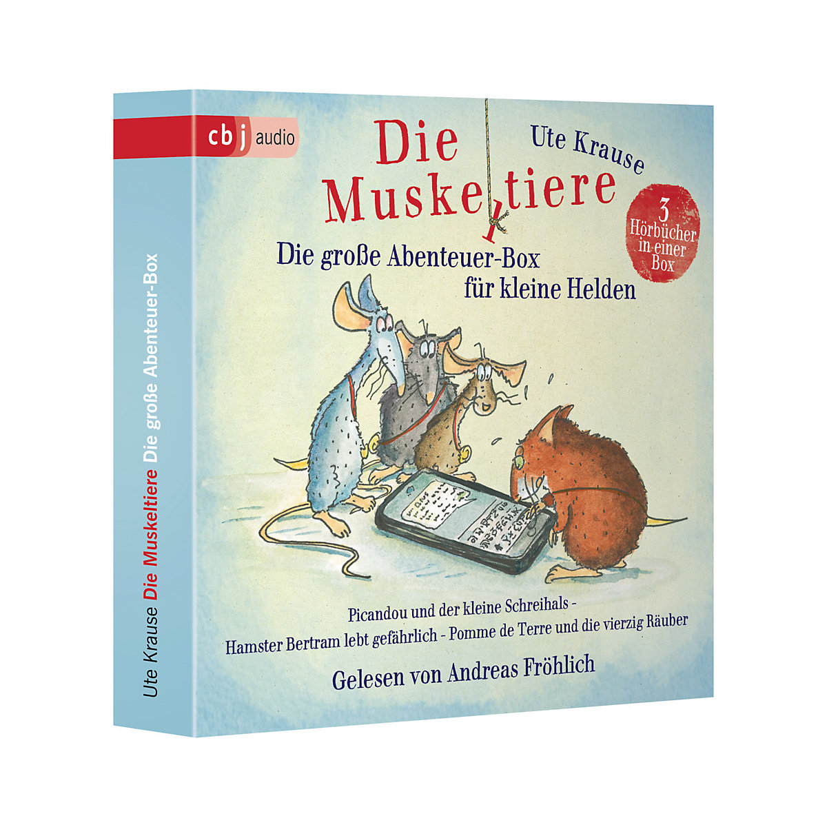 Die Muskeltiere Die große Abenteuer-Box für kleine Helden 6 Audio-CD TN9860
