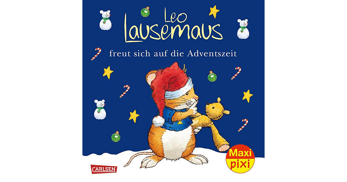 Spielzeug: Carlsen Verlag Buch - Maxi Pixi 366: Leo Lausemaus freut sich auf die Adventszeit