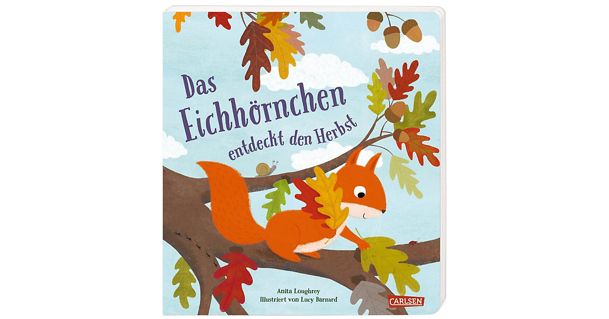 Babyspielzeug: Carlsen Verlag Buch - Das Eichhörnchen entdeckt den Herbst