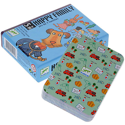 Карточная игра "Счастливая семейка", DJECO от DJECO