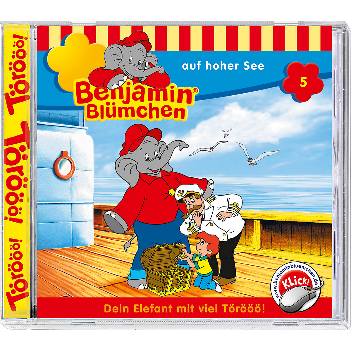 CD Benjamin Blümchen 05 auf hoher See