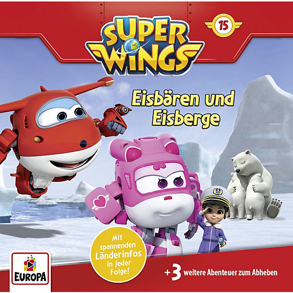 CD Super Wings F15: Eisbären und Eisberge