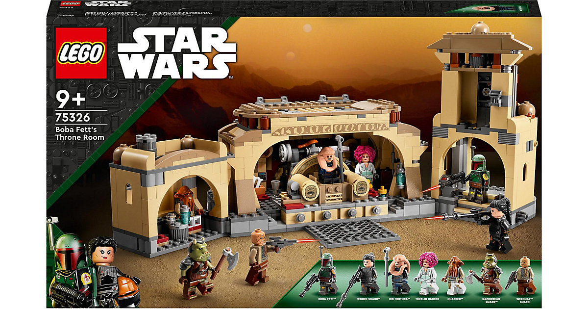 Spielzeug: Lego  Star Wars 75326 Boba Fetts Thronsaal