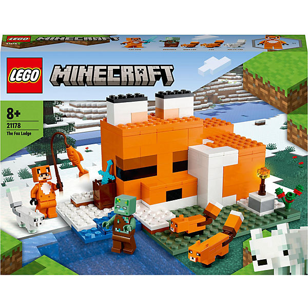 LEGO® Minecraft 21178 Die Fuchs-Lodge