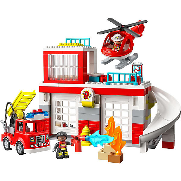 LEGO® DUPLO 10970 Feuerwehrwache mit Hubschrauber