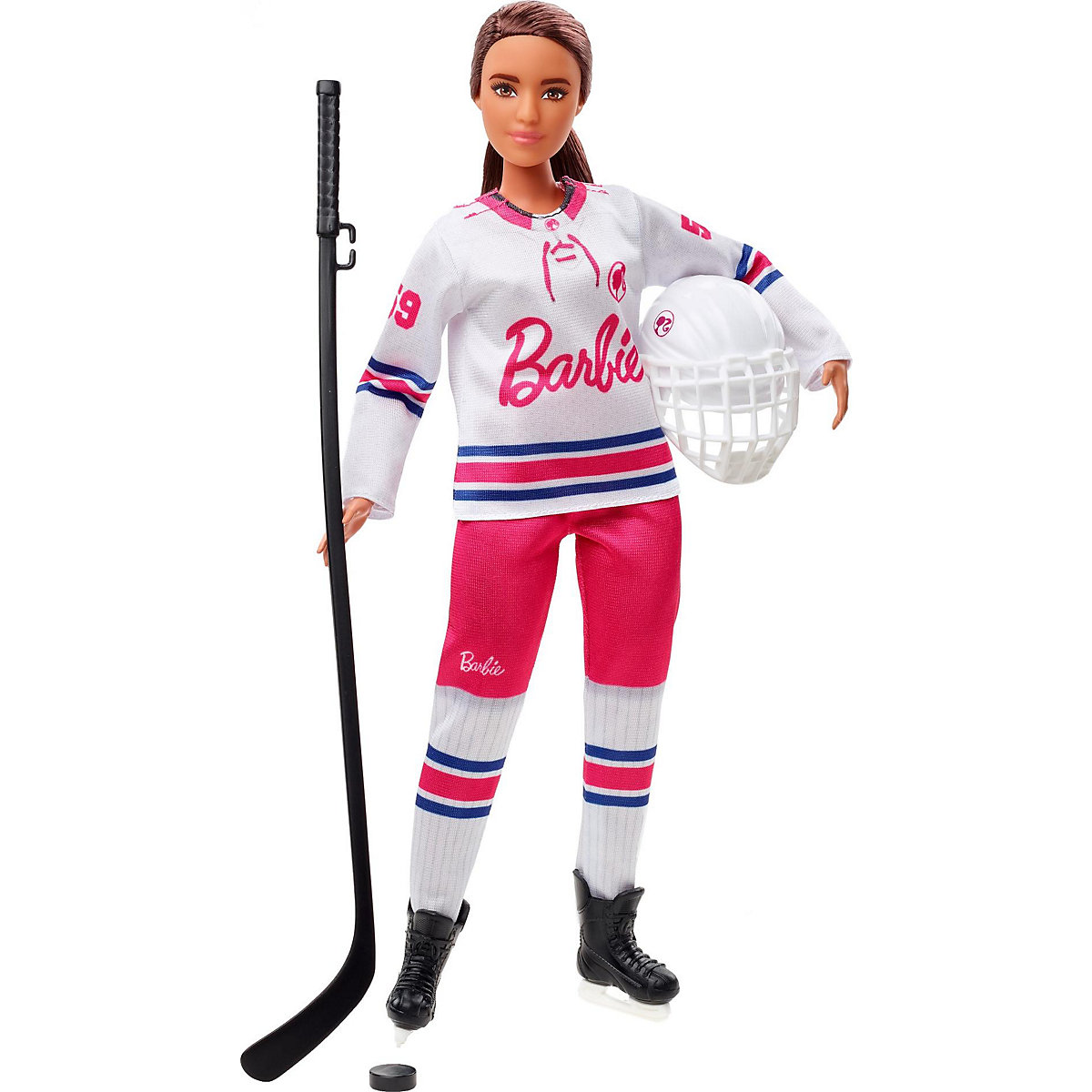 Barbie Winter Sport Eishockey Spielerin Puppe