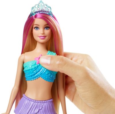 Barbie Zauberlicht Meerjungfrau Puppe leuchtend Barbie Malibu Dreamtopia 