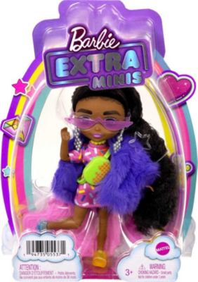 Barbie Extra Mini Puppe (Sprinkle Dress), Barbie | myToys