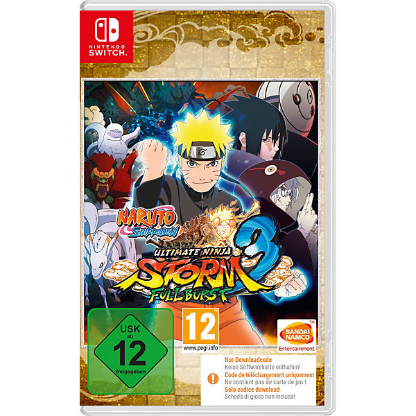 Switch Naruto Ultimate Ninja Storm 3 Full Burst (Code in a Box)