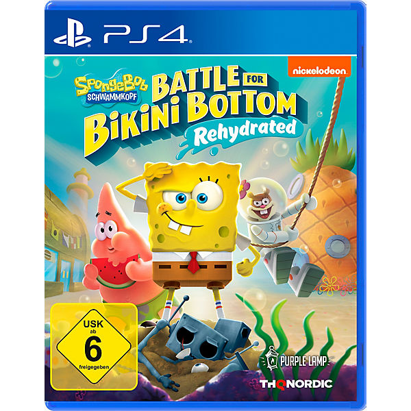 PS4 Spongebob Battle for Bikini Bottom Rehydrated