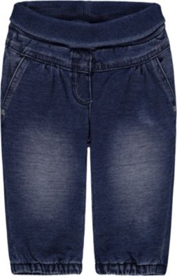 Kanz Hosen lange Hose Schlupfhose Jeans gefüttert blau Jungen Baby Gr.68,86 