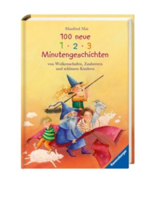 Buch - 100 neue 1-2-3 Minutengeschichten von Wolkenschafen, Zauberern und schlauen Kindern