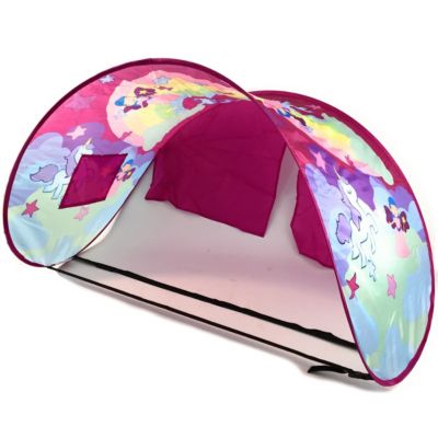 Kinderbett Traumzelt Dream Tents Einhörn Betthimmel Falten Pop Up Bett Zelt 